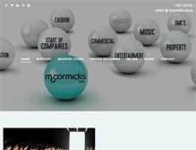 Tablet Screenshot of mccormicks.com.au